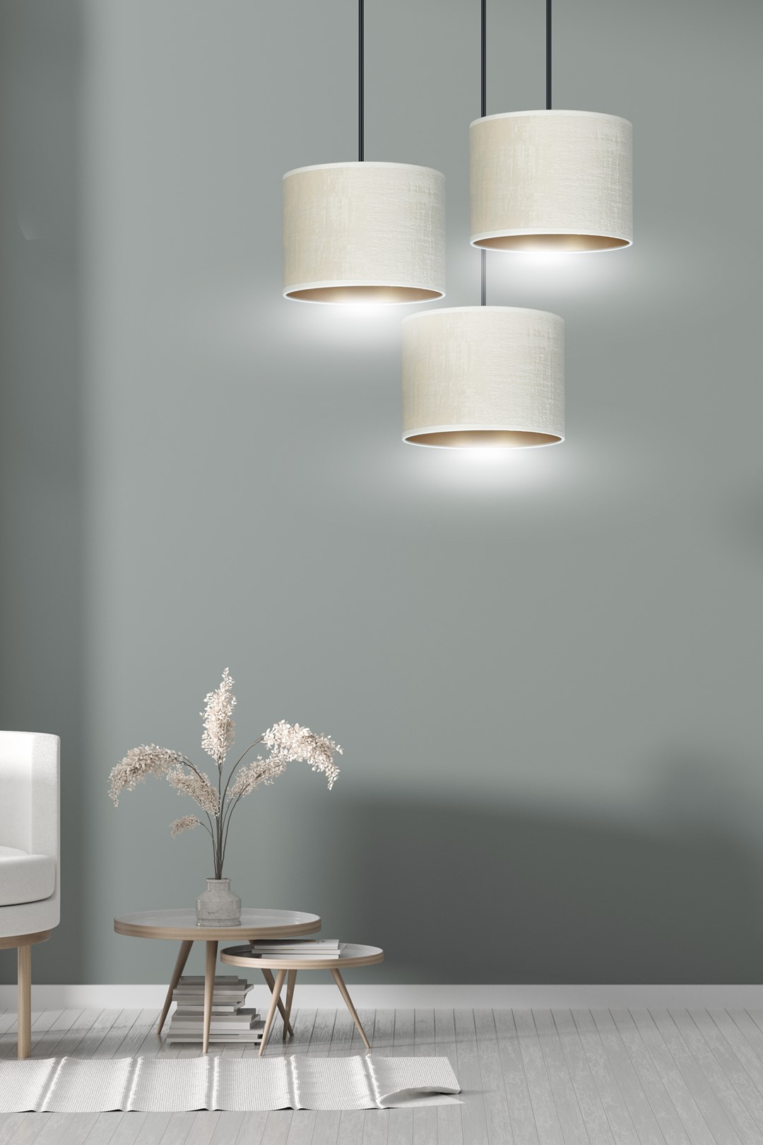 Hanglamp Fleetira Zwart Ø20 cm - Afbeelding 8