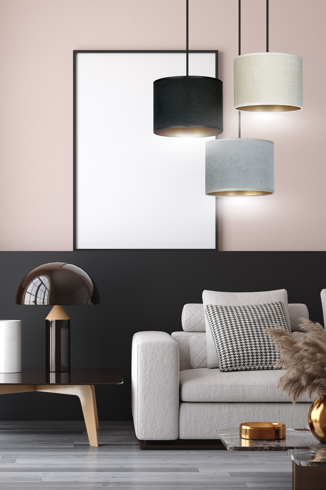 Hanglamp Traurena Zwart Ø20 cm - Afbeelding 8