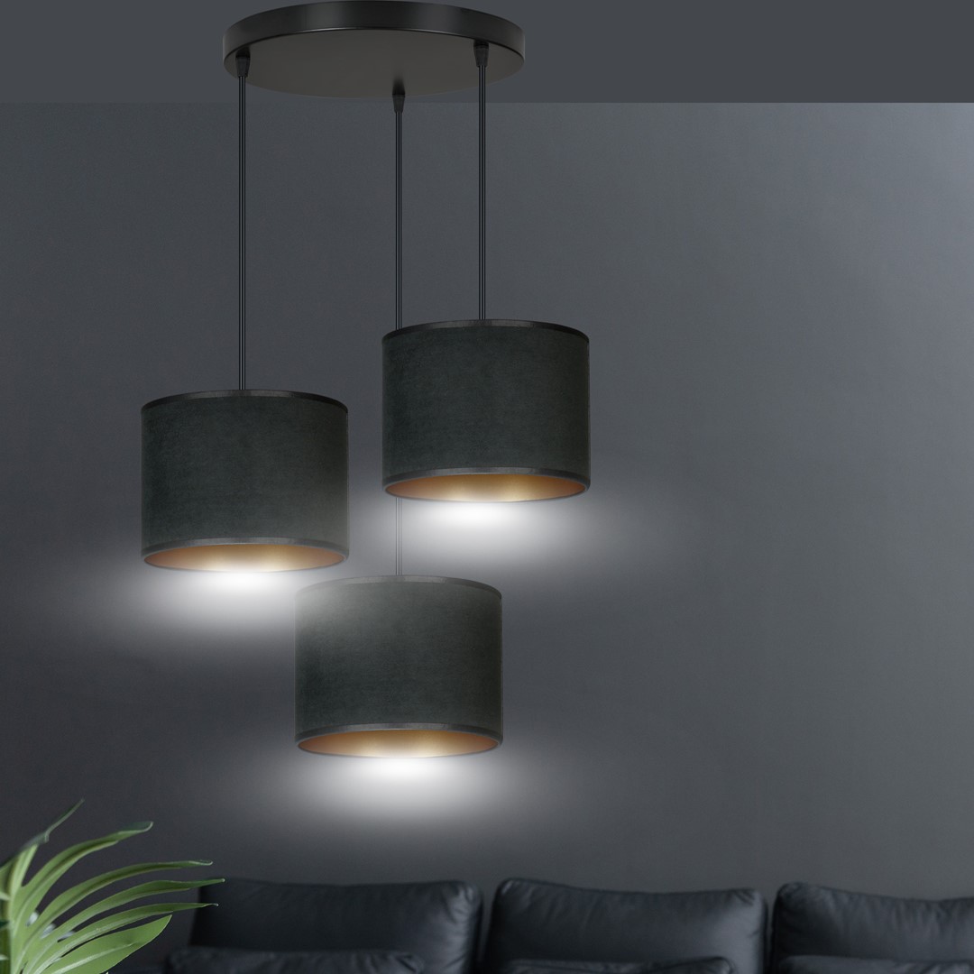 Hanglamp Jeistas Zwart Ø20 cm - Afbeelding 9