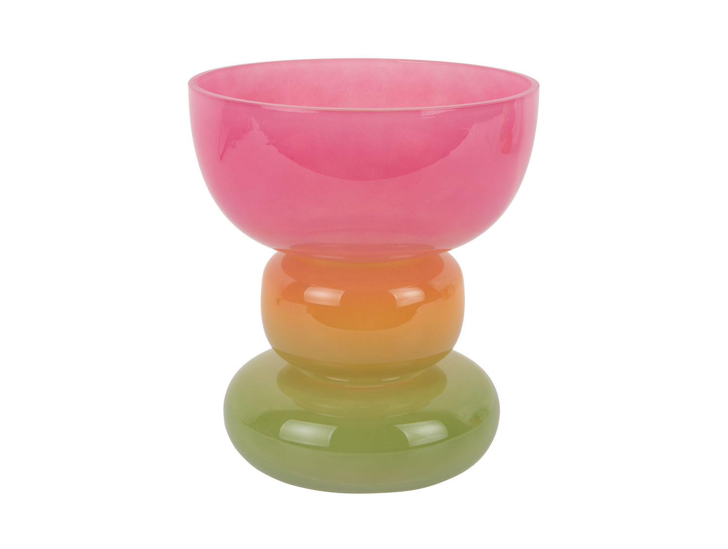 Vaas Klooltar Glas Meerkleurig Ø18 cm