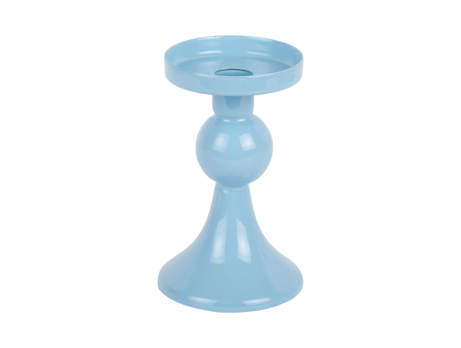Kandelaar Flonsira Zacht Blauw H15 cm