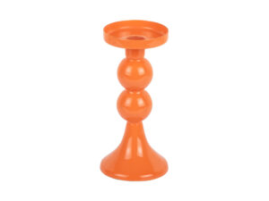 Kandelaar Proky Helder Oranje H20 cm