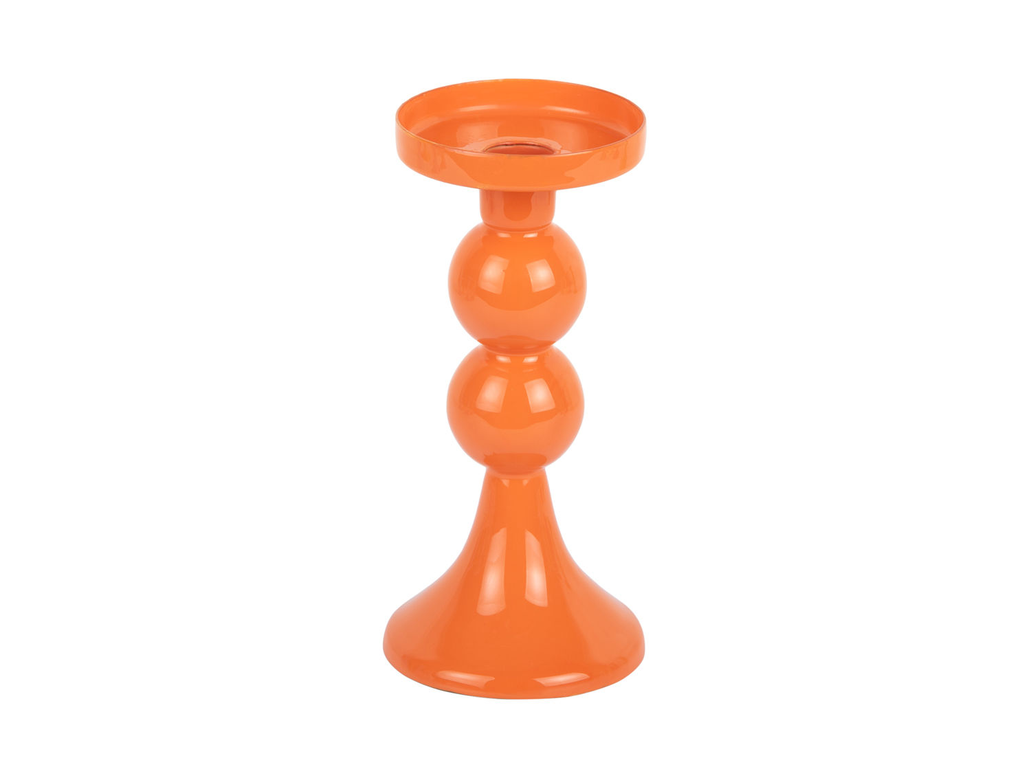 Kandelaar Proky Helder Oranje H20 cm