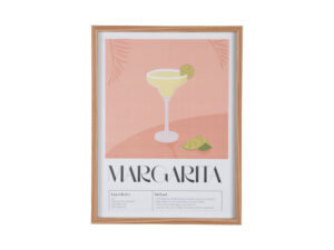 Wanddecoratie Praustal Oranje