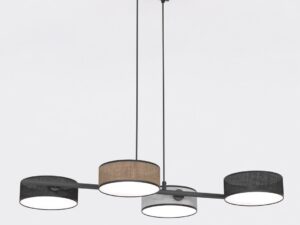 Hanglamp Seistes Zwart Ø20 cm