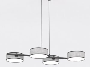 Hanglamp Bemia Grijs Ø20 cm