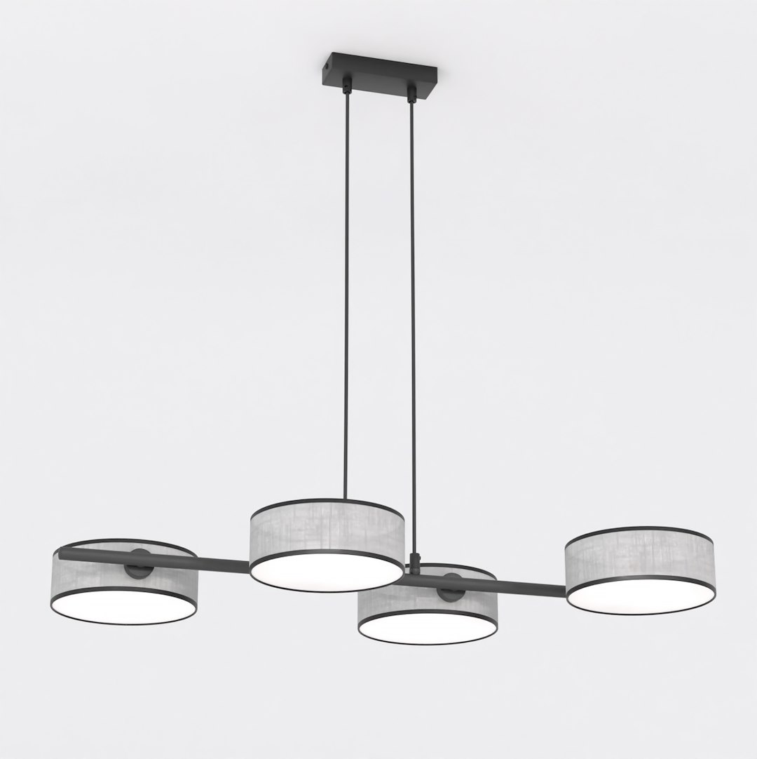 Hanglamp Bemia Grijs Ø20 cm