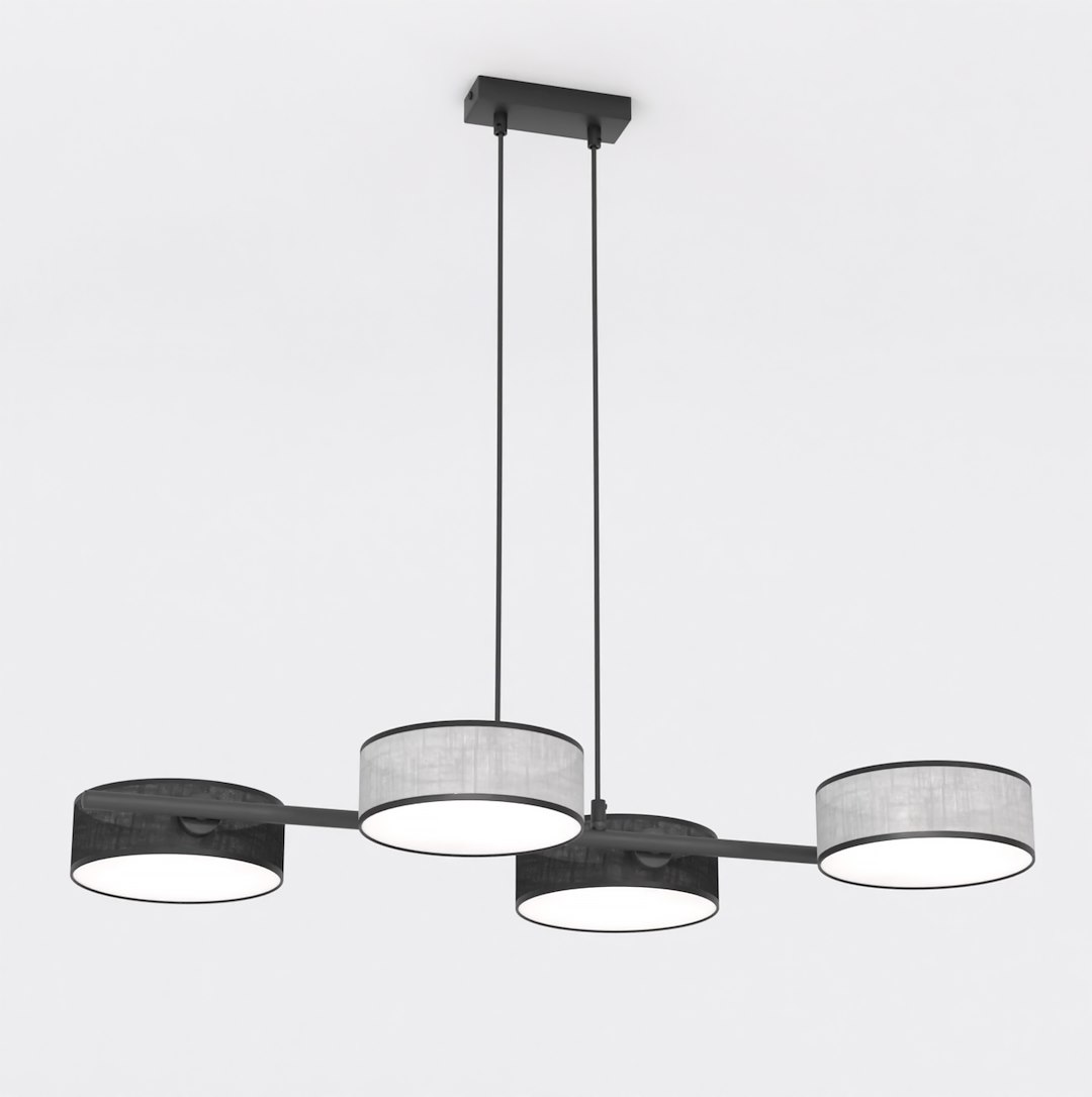 Hanglamp Mibund Zwart Ø20 cm