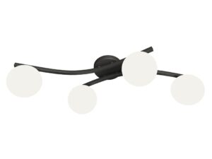 Plafondlamp Maator Zwart Ø15 cm