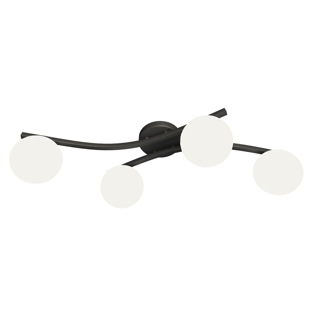 Plafondlamp Maator Zwart Ø15 cm