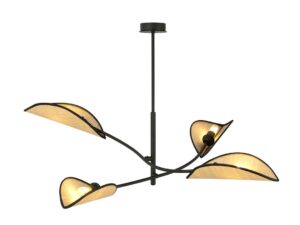 Plafondlamp Heilla Zwart Ø12 cm