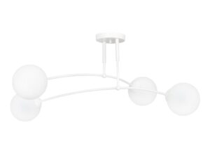 Plafondlamp Briessol Wit Ø15 cm