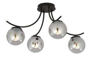 Plafondlamp Kotka Zwart Ø14 cm
