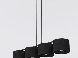 Hanglamp Gikesta Zwart Ø20 cm