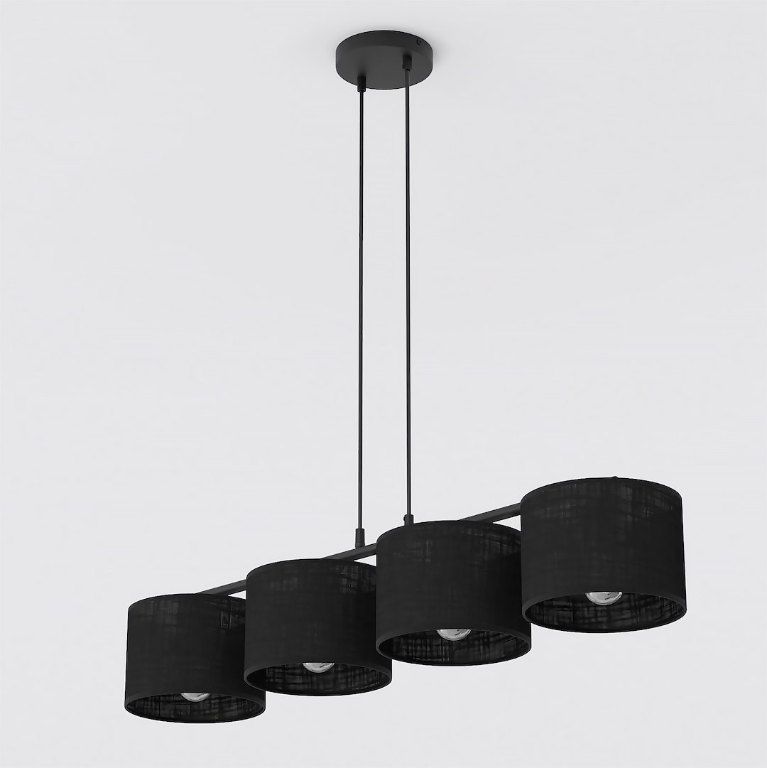 Hanglamp Gikesta Zwart Ø20 cm