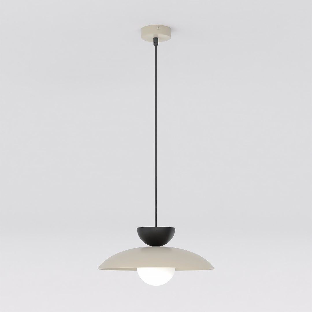 Hanglamp Doontes Beige Ø10 cm