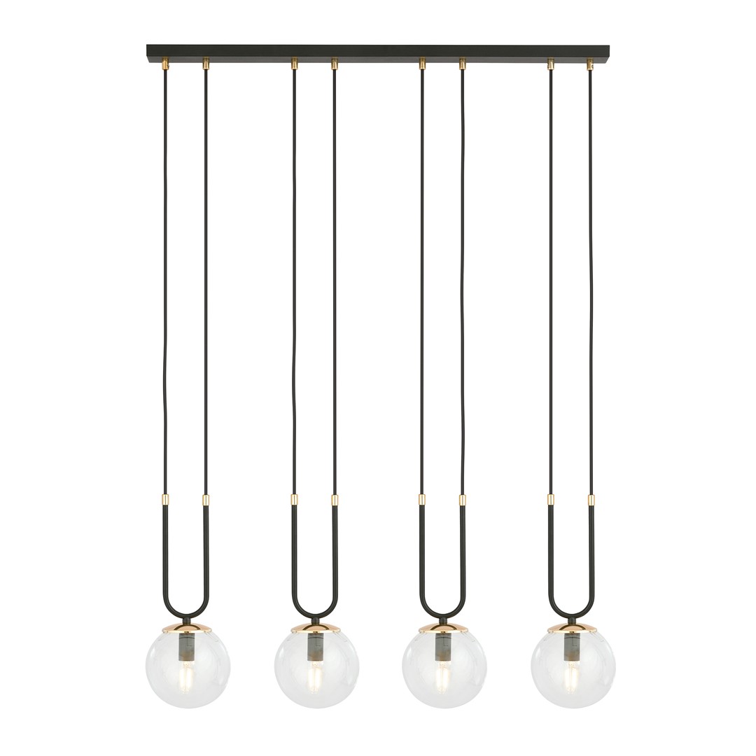 Hanglamp Zeissa Zwart Ø14 cm