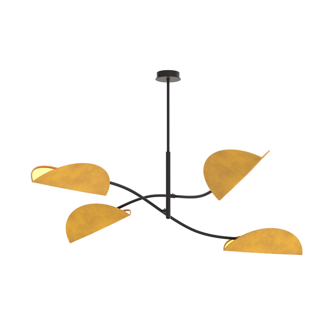 Plafondlamp Lustar Zwart