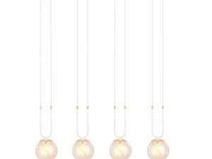 Hanglamp Joosia Wit Ø14 cm