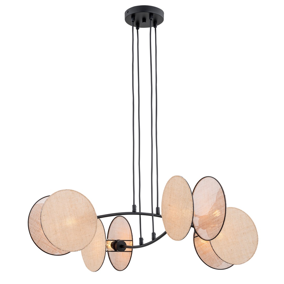 Hanglamp Trole Zwart Ø20 cm
