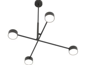 Plafondlamp Prirdaro Zwart