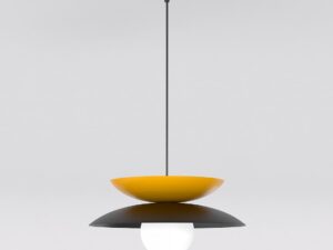 Hanglamp Riemano Zwart Ø10 cm