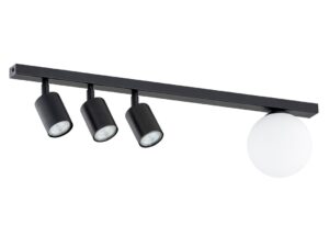 Plafondlamp Beeras Zwart Ø14 cm