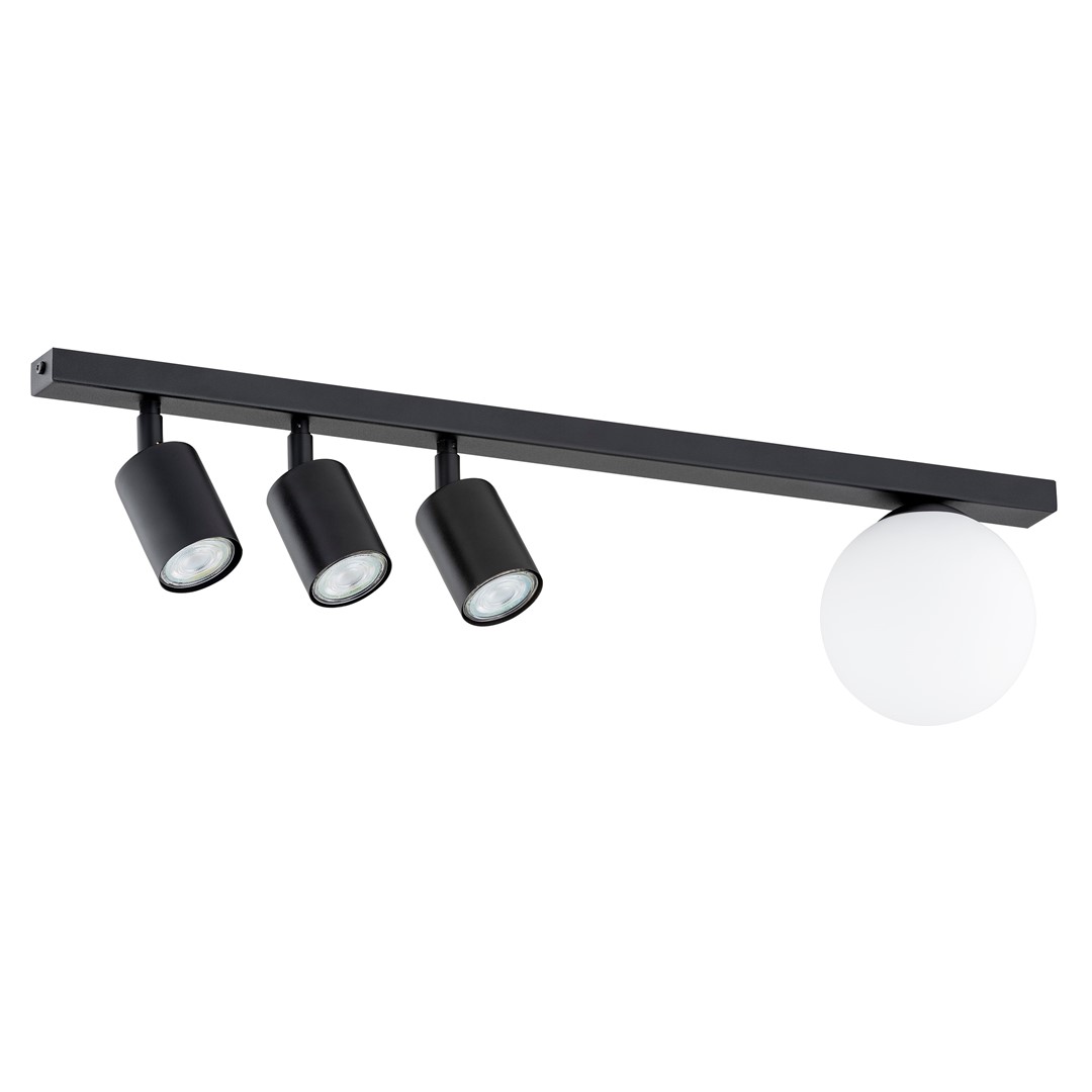 Plafondlamp Beeras Zwart Ø14 cm