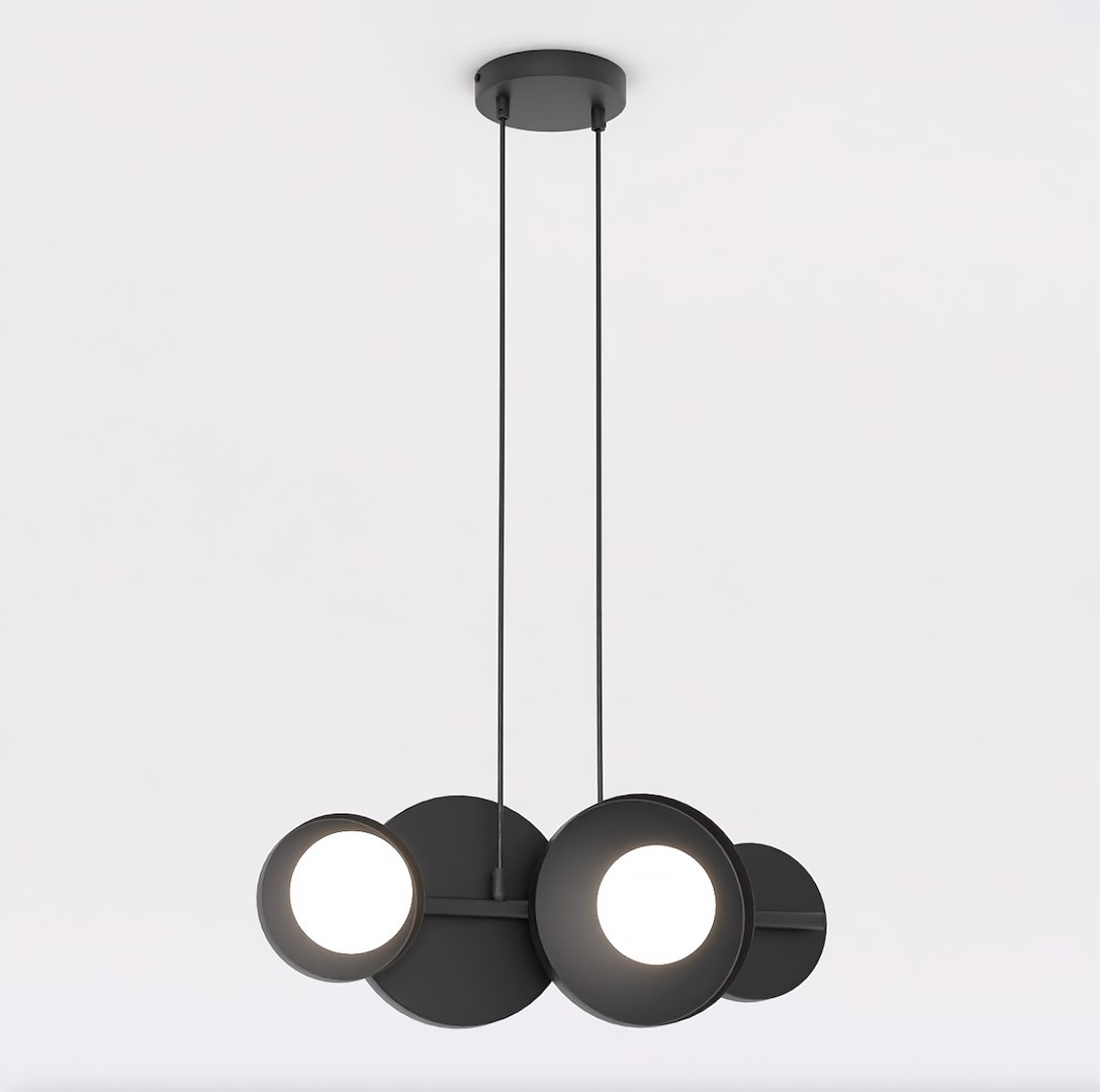 Hanglamp Skilvaro Zwart Ø10 cm