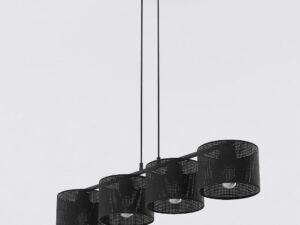 Hanglamp Foornira Zwart Ø20 cm
