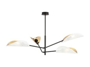 Plafondlamp Caanonte Zwart Ø12 cm