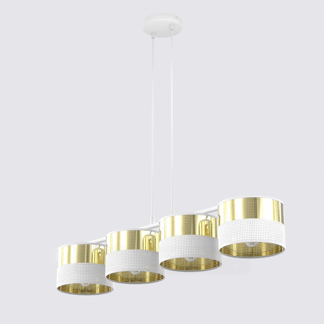 Hanglamp Zintu Wit Ø20 cm