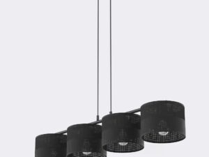 Hanglamp Daallena Zwart Ø20 cm