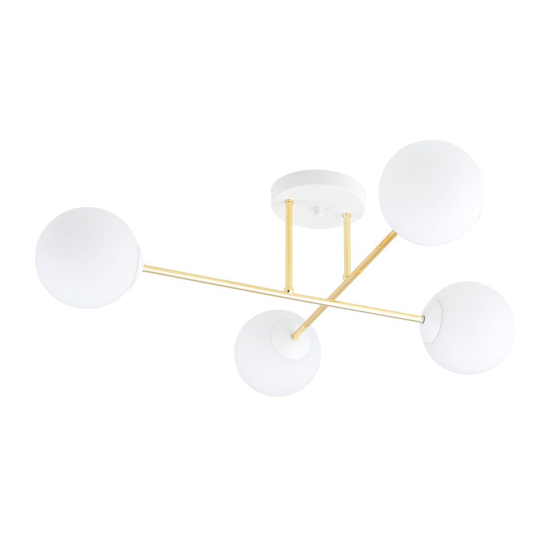 Plafondlamp Flaannun Wit Ø14 cm