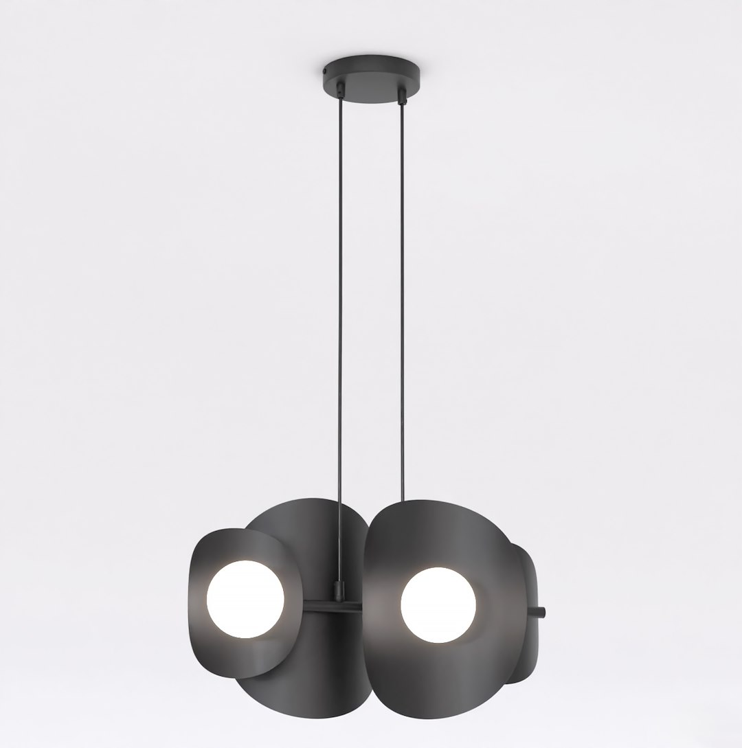 Hanglamp Govang Zwart Ø10 cm
