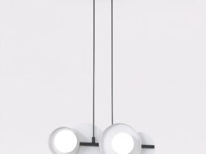 Hanglamp Stusia Grijs Ø10 cm