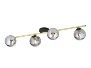 Plafondlamp Triesty Zwart Ø14 cm