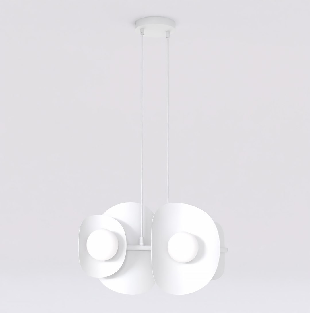 Hanglamp Fommy Wit Ø10 cm