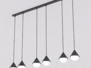 Hanglamp Fidena Zwart Ø10 cm