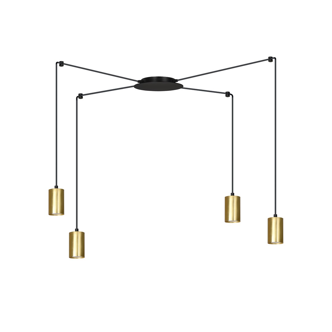 Hanglamp Kirnak Zwart