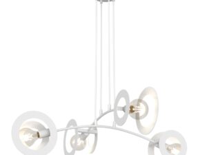 Hanglamp Deikum Wit Ø20 cm