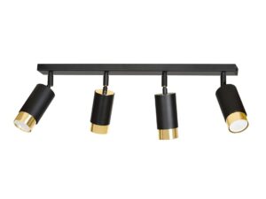 Plafondlamp Gaurmone Zwart