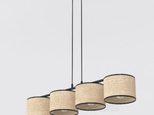 Hanglamp Stootund Zwart Ø20 cm