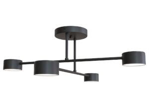 Plafondlamp Grotund Zwart