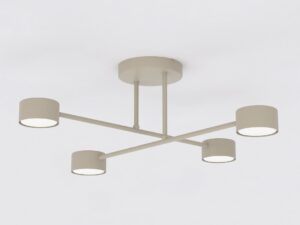 Plafondlamp Greibel Beige
