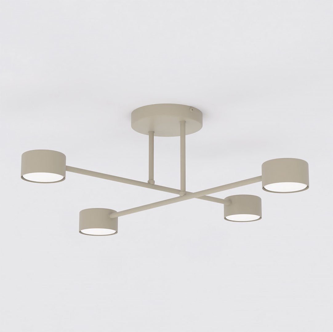 Plafondlamp Greibel Beige