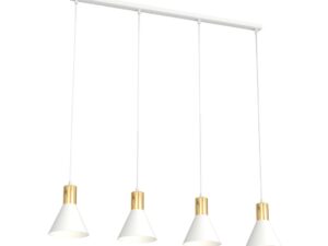 Hanglamp Mildun Wit Ø16 cm