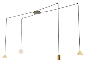 Hanglamp Boovea Goud