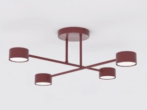 Plafondlamp Rossar Bordeaux