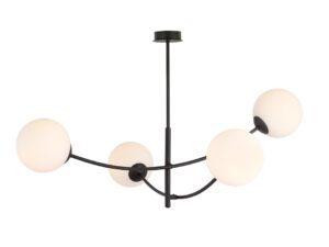 Plafondlamp Mirdal Zwart Ø15 cm